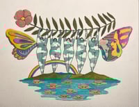 “Flower Power” original 