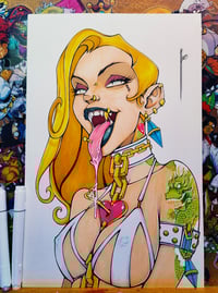 PIN-UP SIGNED ORIGINAL ART 