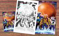 Image 1 of Biker Mice From Mars issue 1 Original Art + FREE Signed Comic and Print