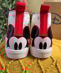 Image 2 of Ground Up Mickey Mouse Patch High-Top Sz5