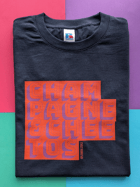 Champagne & Cheetos t-shirt