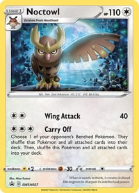 Noctowl - SWSH027 - SWSH: Sword & Shield Promo Cards - Lightly Played