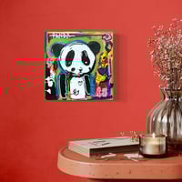 Image 3 of “Panda with a Painted Heart”