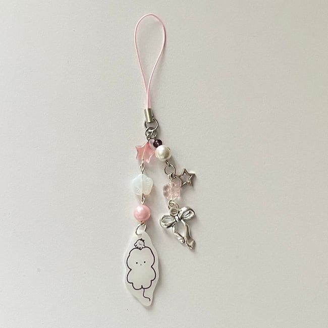 cute character phone charms