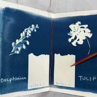 Cyanotype Garden Journal