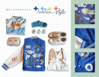 Image 1 of [MADE TO ORDER] Pokemon Habitats! Water type 🐟 American style jersey