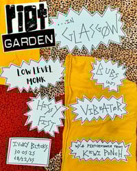 Riot Garden in Glasgow - Standard ticket 