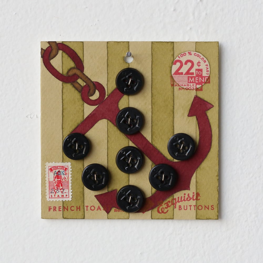 Image of Pea Green Button Card 88