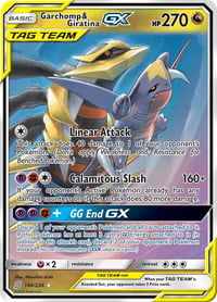 Garchomp & Giratina GX - SM - Unified Minds - Near Mint