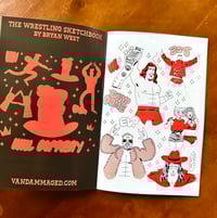 Image 2 of The Wrestling Sketchbook Zine