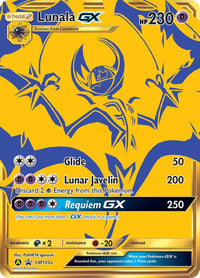 Lunala GX - SM103a - SM Promos - Near Mint