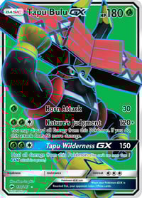 Tapu Bulu GX (Full Art) - SM - Burning Shadows - Lightly Played