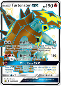 Turtonator GX - Hidden Fates: Shiny Vault - Near Mint