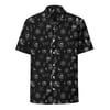 Occult Beach Black Unisex Button Shirt