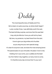 Image 4 of Personalised rhyme for Dad