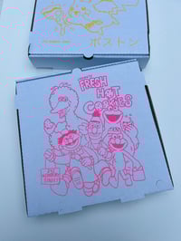 Image 1 of PIZZA BOX ONLY (MISSPRINTS)