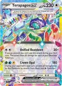 Terapagos ex - 128/142 - SV07: Stellar Crown 