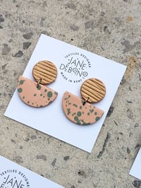 Image 5 of Luna Leather Earrings RRP: £12