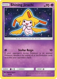 Shining Jirachi - Shining Legends - Lightly Played