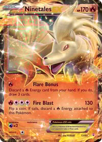 Ninetales EX - Generations - Lightly Played