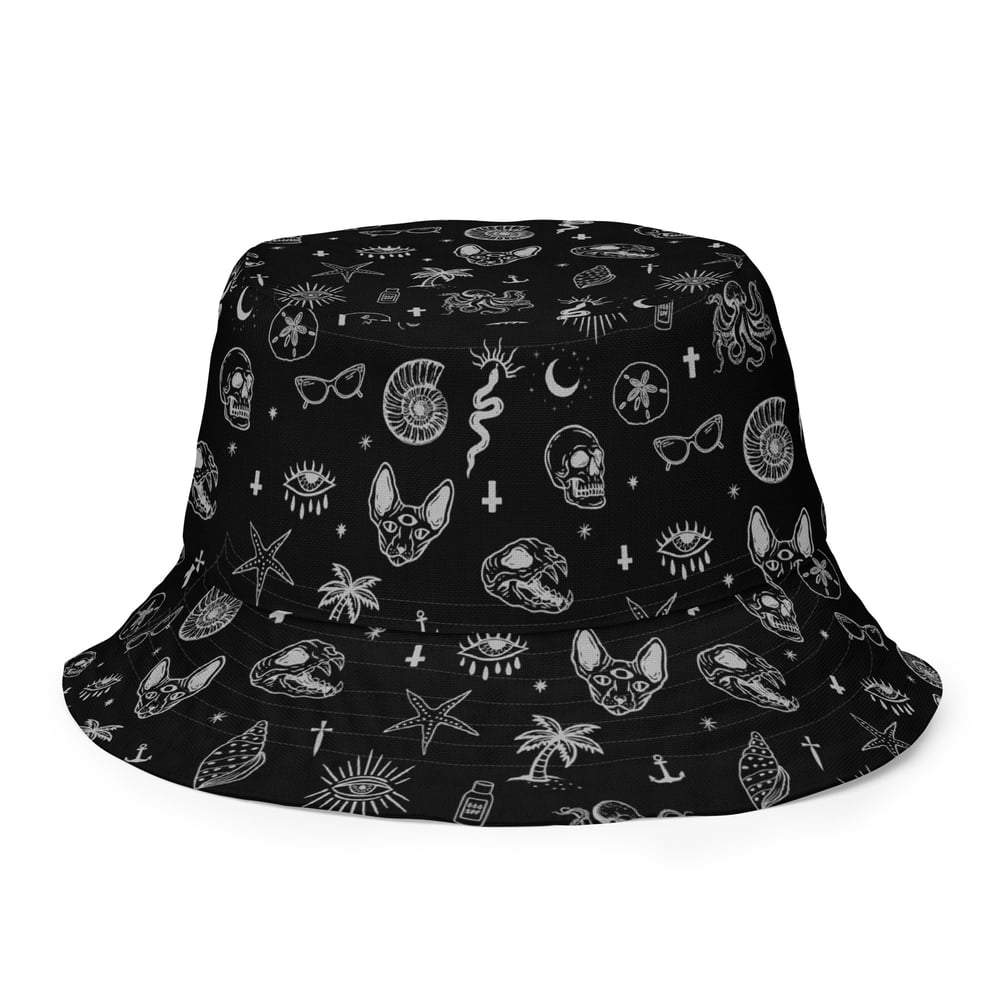 Occult Beach Reversible Bucket Hat