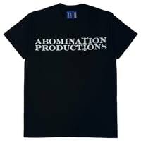Image 1 of Wordmark logo tee (Black & White) 