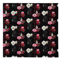 Image 2 of Occult Beach: Roses and Rosaries Bandana