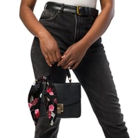 Image 3 of Occult Beach: Roses and Rosaries Bandana