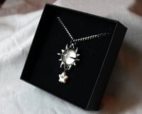 Image 2 of Silver Flare Charm