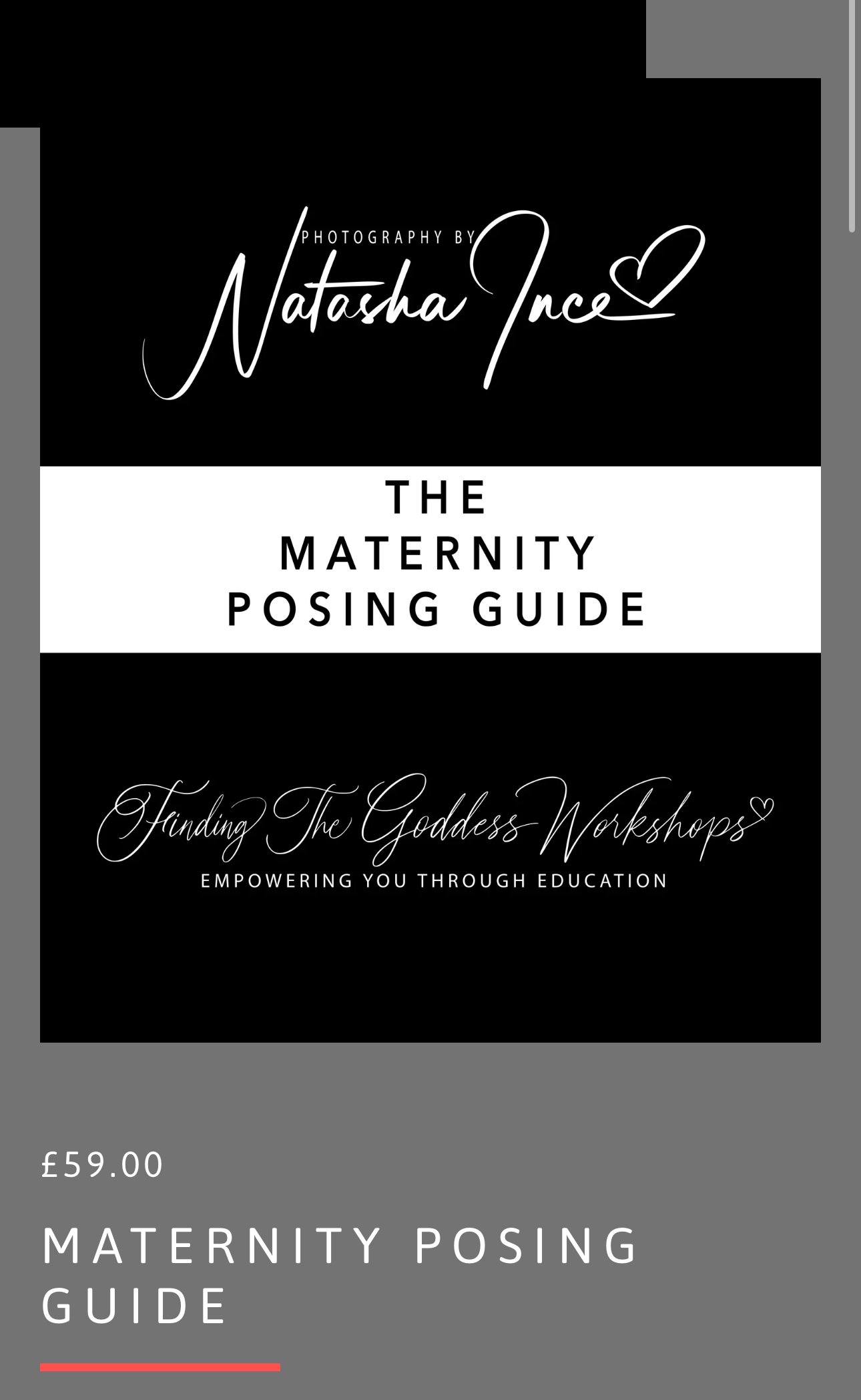 Image of FULL MATERNITY POSING PACK