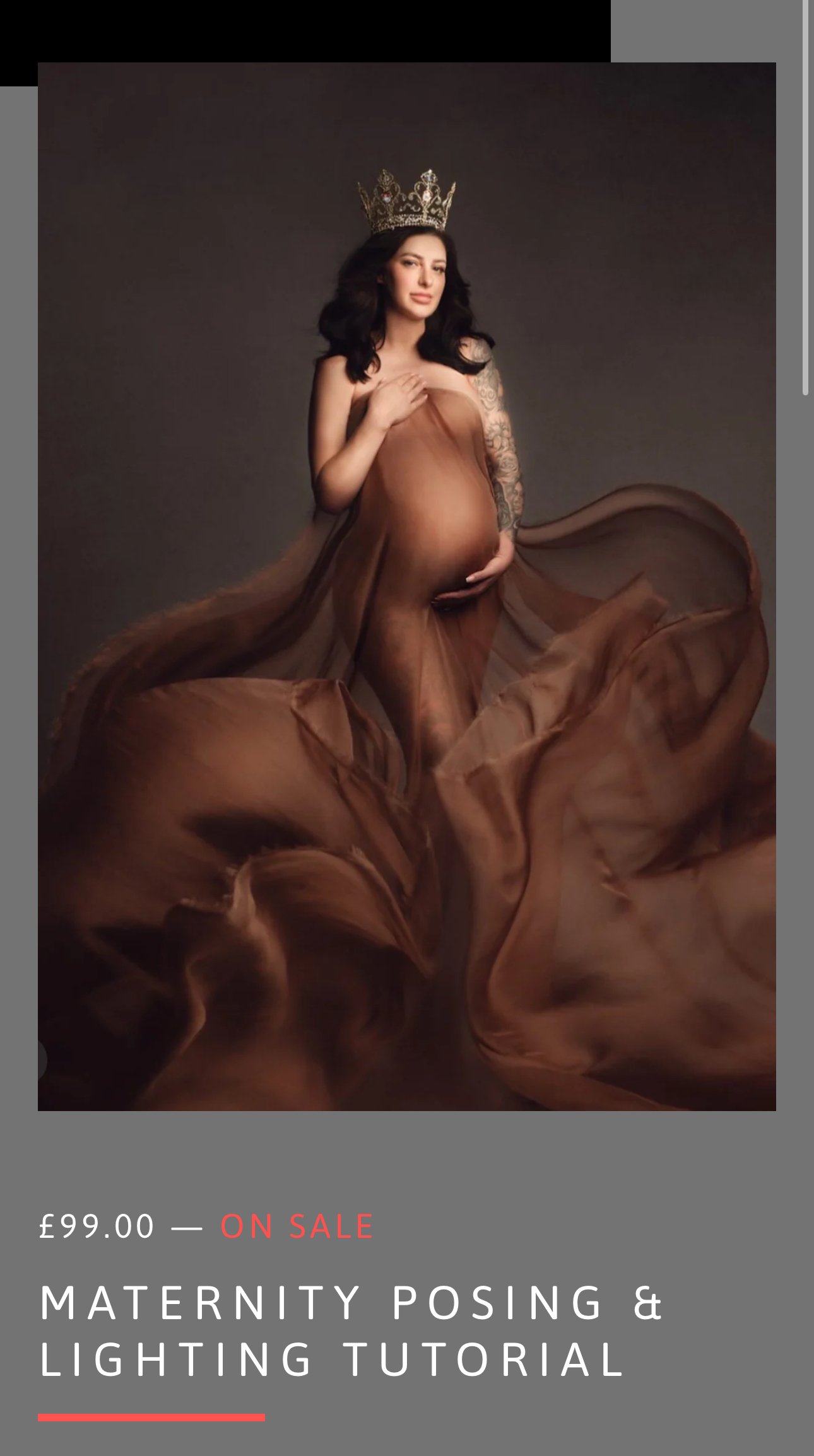 Image of FULL MATERNITY POSING PACK