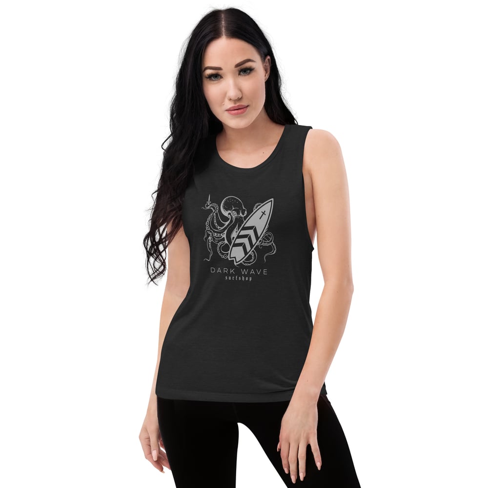 Occult Beach: Dark Wave Surf Shop: Ladies’ Muscle Tank