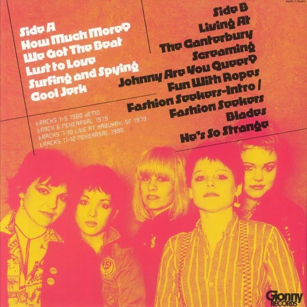Image of the Go-Go's -: Demos & Outtakes 1979-80 (The Punk Years) Lp