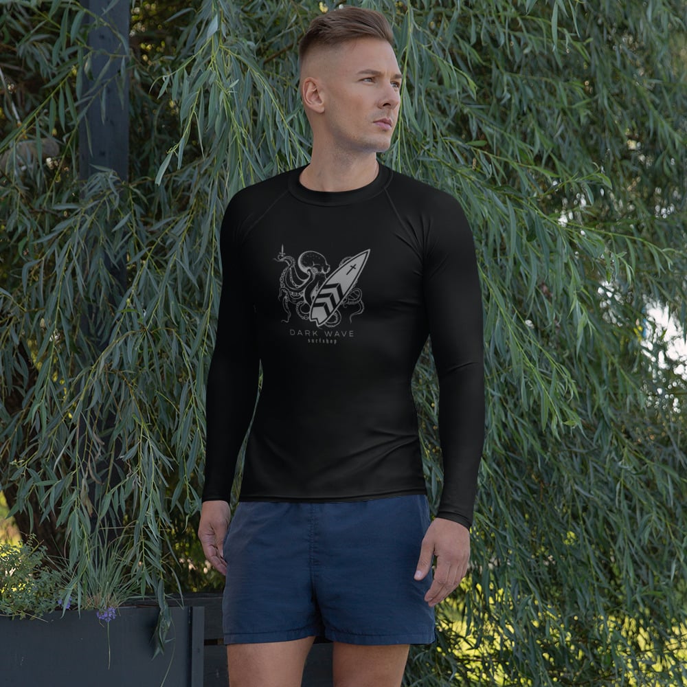 Occult Beach: Dark Wave Surf Shop Men's Rash Guard