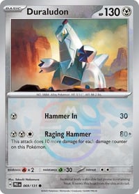 Duraludon (Master Ball Pattern) - SV: Prismatic Evolutions Near Mint
