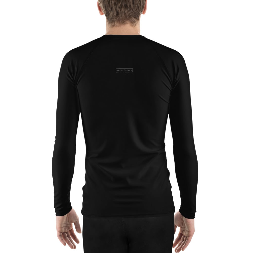 Occult Beach: Dark Wave Surf Shop Men's Rash Guard