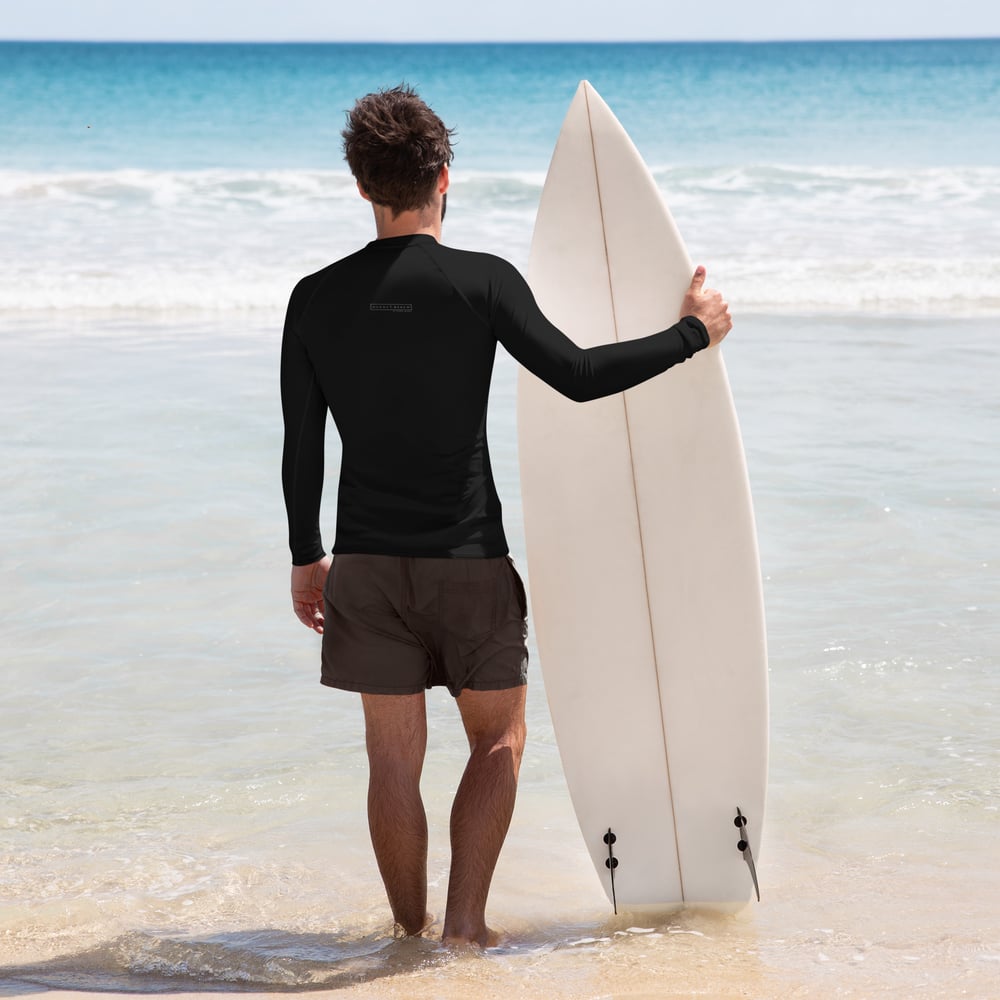 Occult Beach: Dark Wave Surf Shop Men's Rash Guard