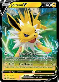 Jolteon V - SWSH151 - SWSH: Sword & Shield Promo Near Mint