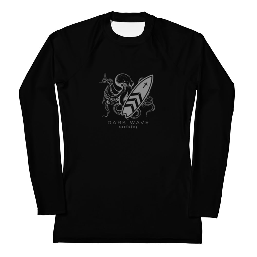 Occult Beach: Dark Wave Surf Shop Women's Rash Guard