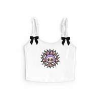 Image 1 of LA BOO BOO KITTY F#CK SPAGHETTI STRAP TOP
