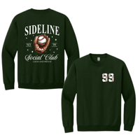 Image 3 of Baseball Sideline Social Club Crew Sweatshirts