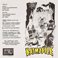 Image 4 of BATMOBILE - S/T (40 YEARS IN A FRENZY) LP YELLOW