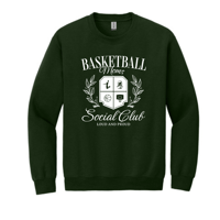 Image 5 of Basketball Sideline Social Club Crew Sweatshirts