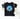 Toddler Tee Printed Art ‘Wild Ocean Child’ in Black 
