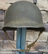 Image 5 of WWII 3rd Infantry Division, 7th Inf. Regiment. M-1 Type Helmet.