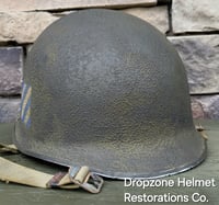 Image 7 of WWII 3rd Infantry Division, 7th Inf. Regiment. M-1 Type Helmet.