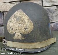 Image 8 of WWII 3rd Infantry Division, 7th Inf. Regiment. M-1 Type Helmet.