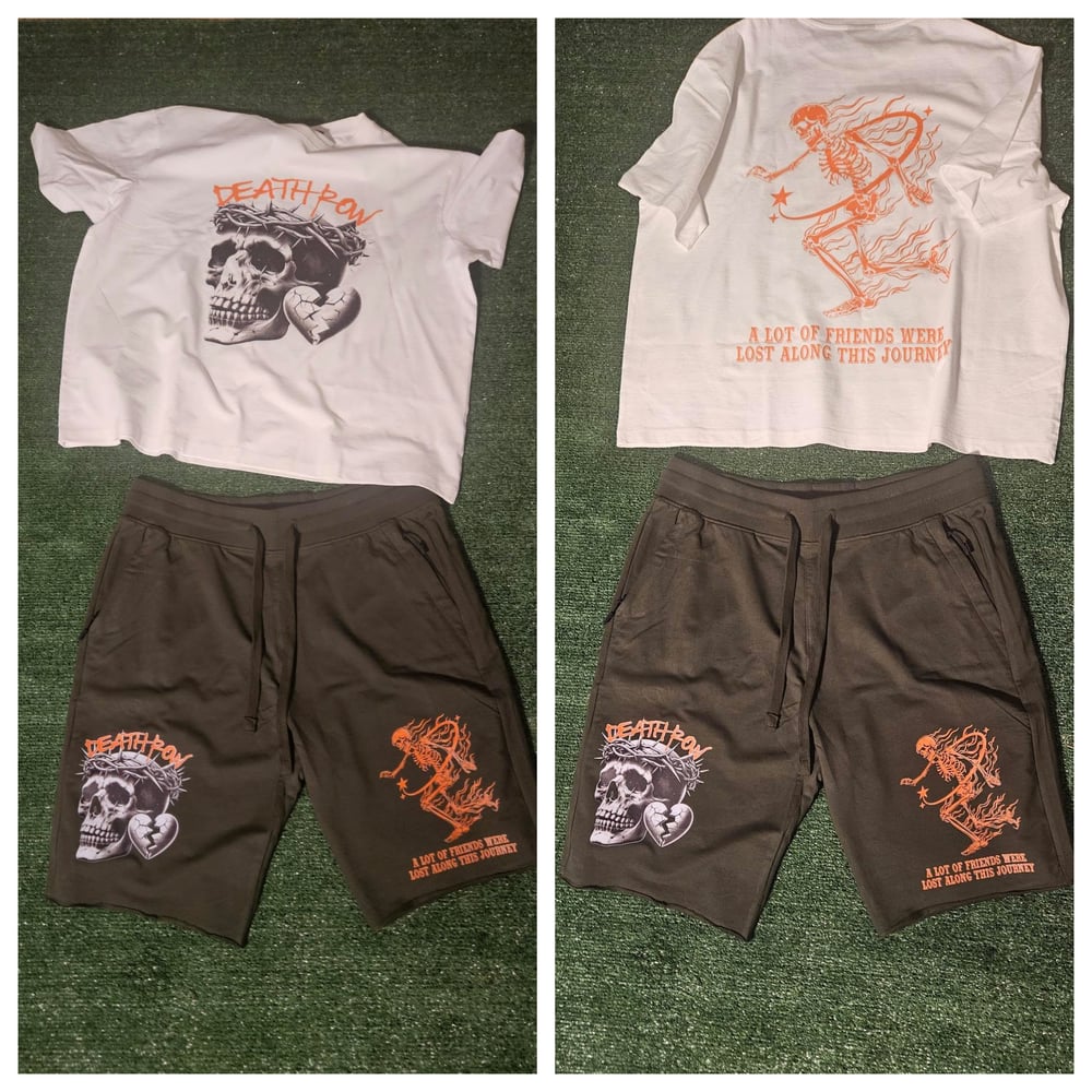 Deathrow Skull Short Set
