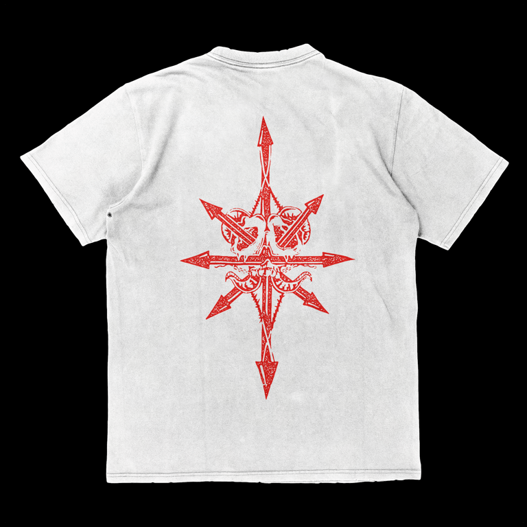 NOCTURNAL BLOOD SHIRT WHITE PRE ORDER Image 2