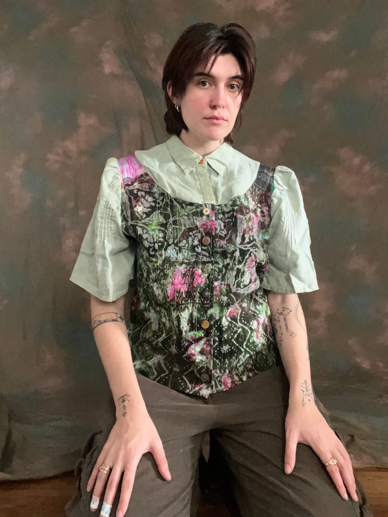 dax quilted top: pucker bunch